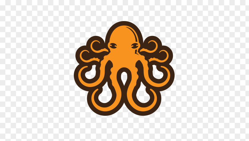 Logo Octopus Graphic Design Cafe PNG