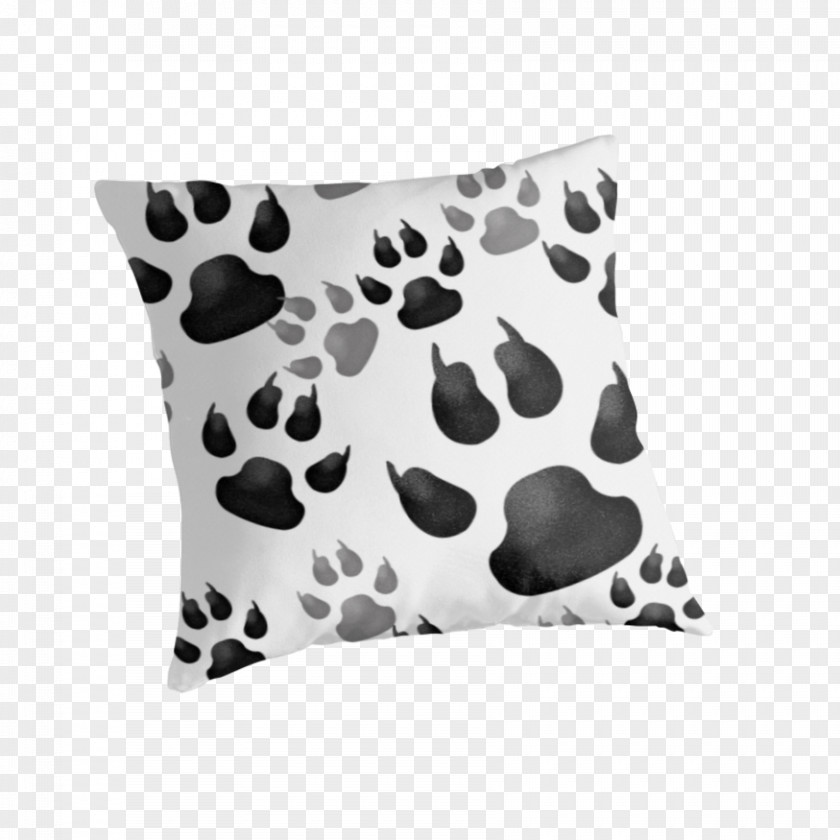 Pillow Throw Pillows Paw Cushion Dog PNG