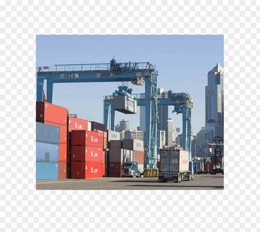 Sea Freight Cargo Transport Shipping Container Suez Intermodal PNG