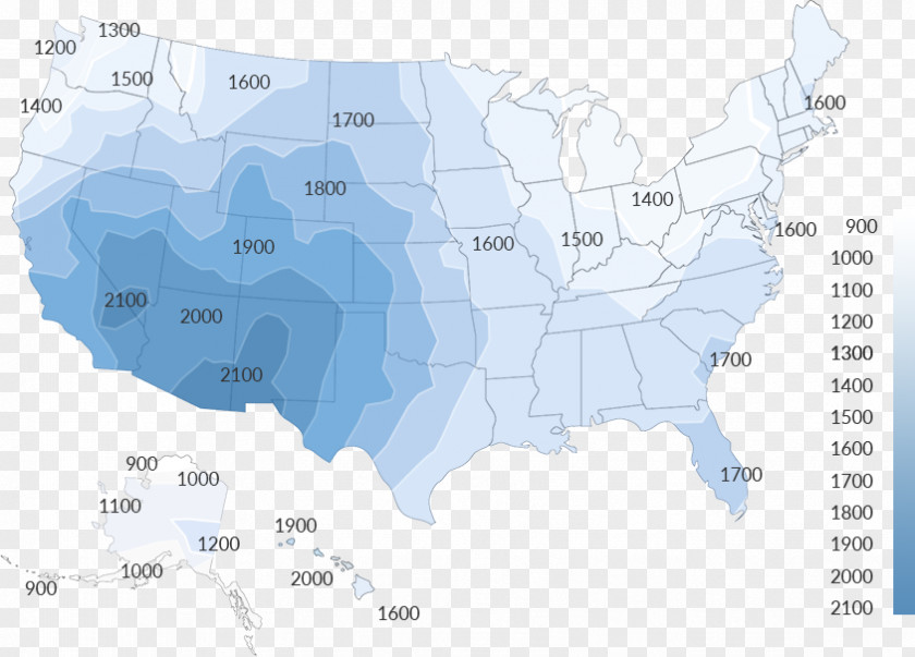 Solar Energy Map Power Irradiance Sunlight PNG