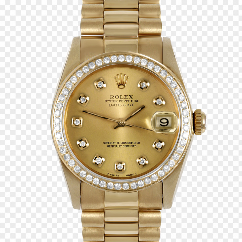 Rolex Datejust Daytona Watch Gold PNG