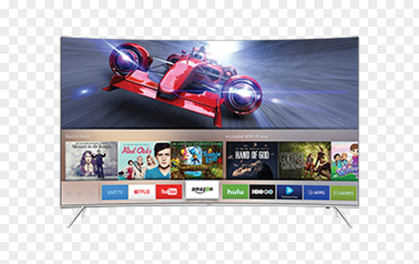 Samsung Smart TV Ultra-high-definition Television 4K Resolution LED-backlit LCD PNG