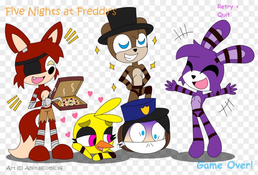 Schnitzel Comic Five Nights At Freddy's 2 3 4 Game PNG