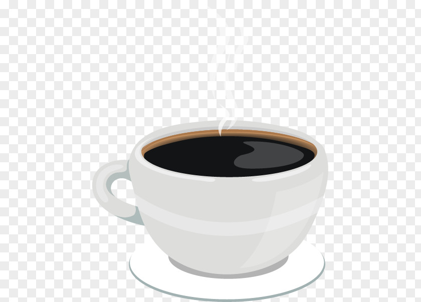 Vector Coffee Cup White Espresso Ristretto PNG