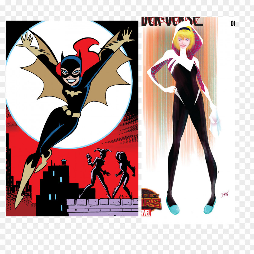 Batgirl Spider-Verse Spider-Man Barbara Gordon Spider-Woman (Gwen Stacy) PNG