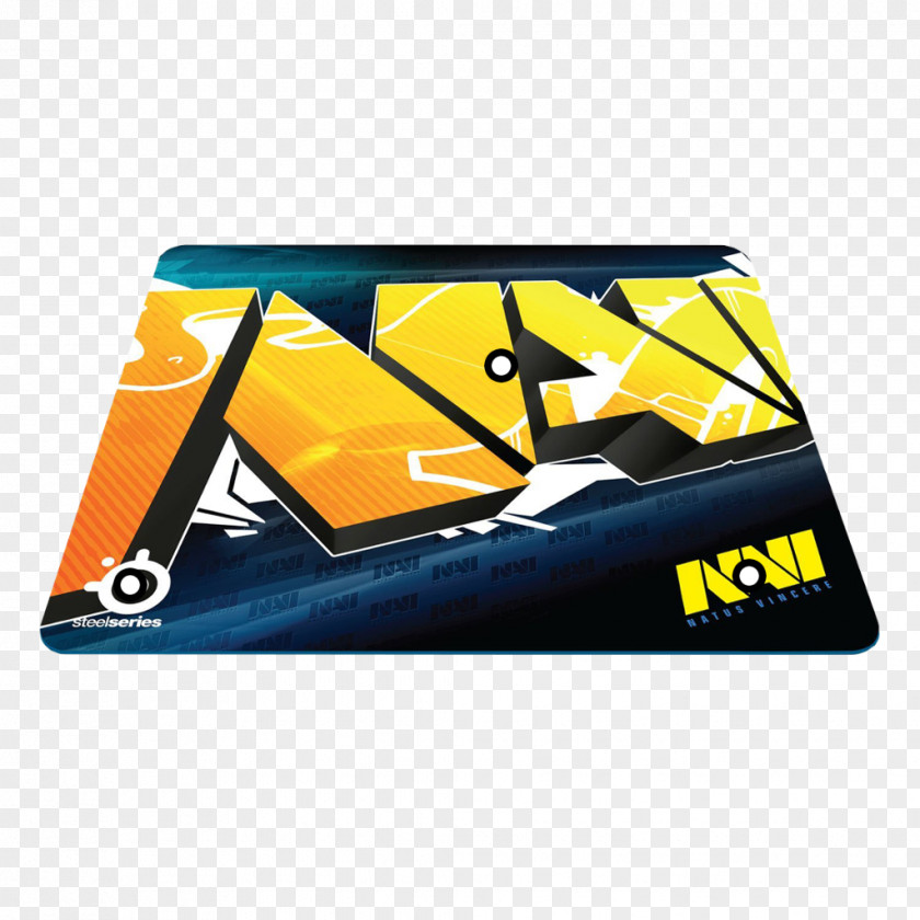 Computer Mouse SteelSeries QcK Mini Mats Natus Vincere PNG