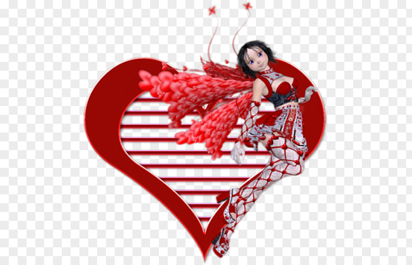 Valentine's Day Character Heart PNG