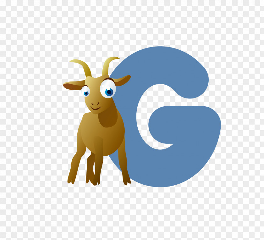 Vector Goat Letter G Material Is For Alphabet Shutterstock PNG