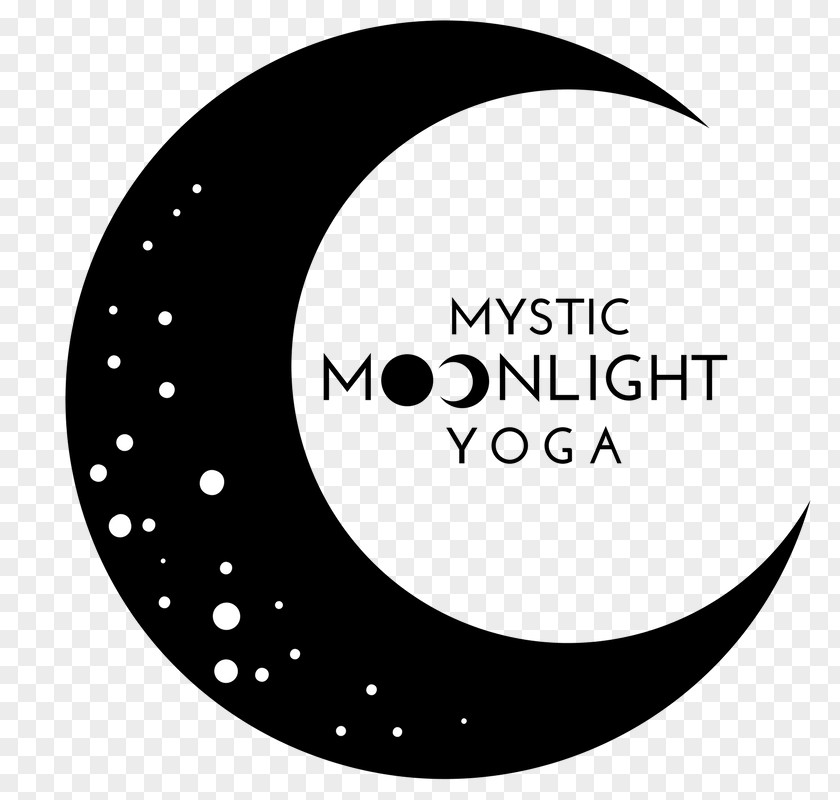 Moonlight Logo Somerset Yoga Mysticism PNG