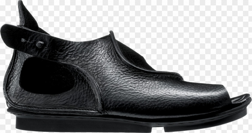 Boot Sandal Shoe Walking Black M PNG