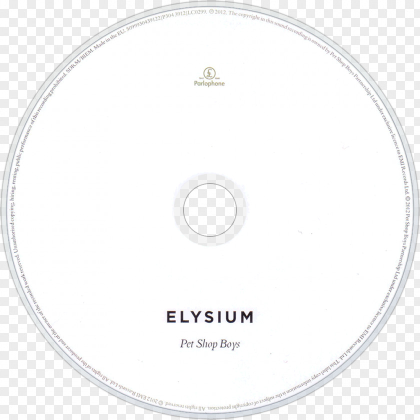 Elysiam Compact Disc Elysium Pet Shop Boys Product Design Northeastern University PNG