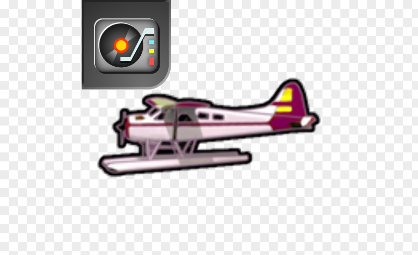 Flying Leaves Monoplane Technology Line PNG