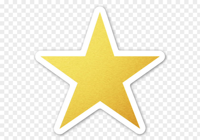 Yellow Star Symbol PNG