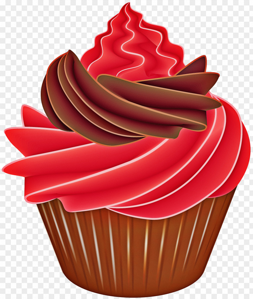 Cake Decorating Supply Cupcake Baking Cup Icing Red Food PNG