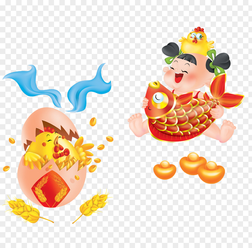 Chicken Chinese New Year Download PNG