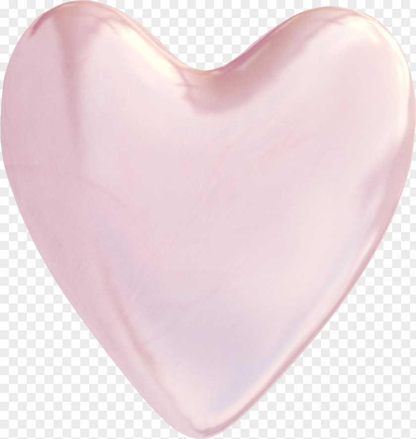 Design Pink M Heart PNG