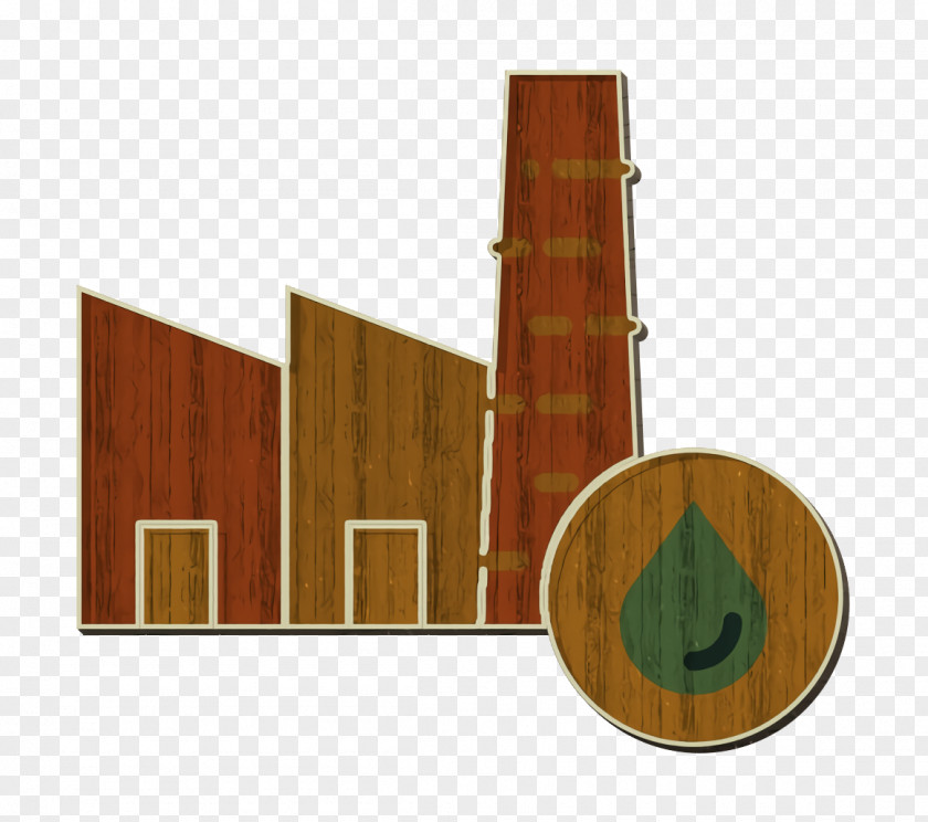 Factory Icon Water Pollution PNG