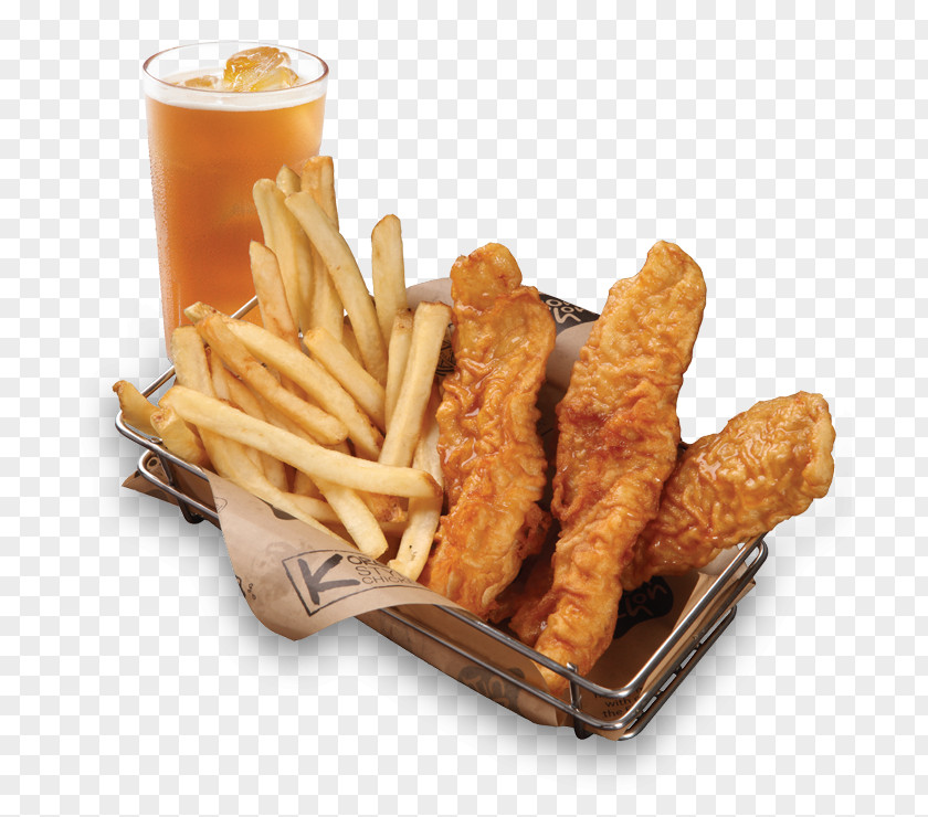 Fried Chicken French Fries Fish And Chips Fingers PNG