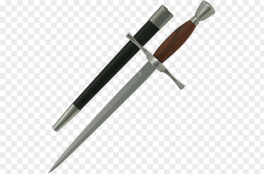 Sword Parrying Dagger Weapon Stiletto PNG