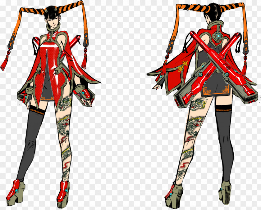 Anarchy Reigns Drawing Costume Game PNG