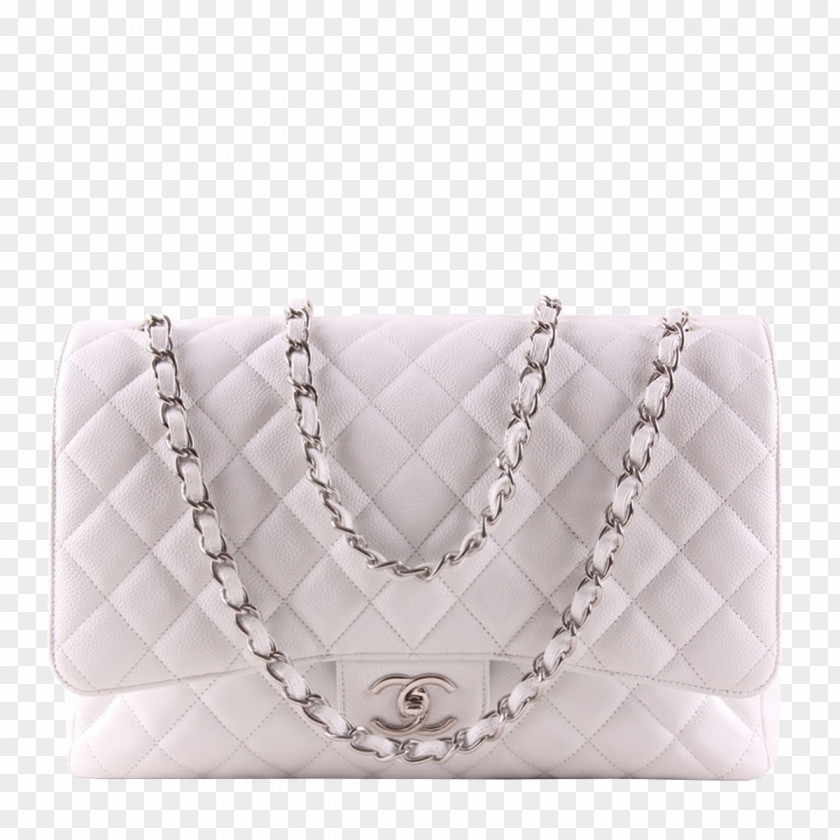 Chanel White Female Models Flip Leather Bag Handbag Bolsa Feminina PNG