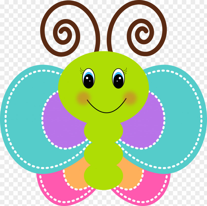 Cute Drawing Butterfly Clip Art PNG