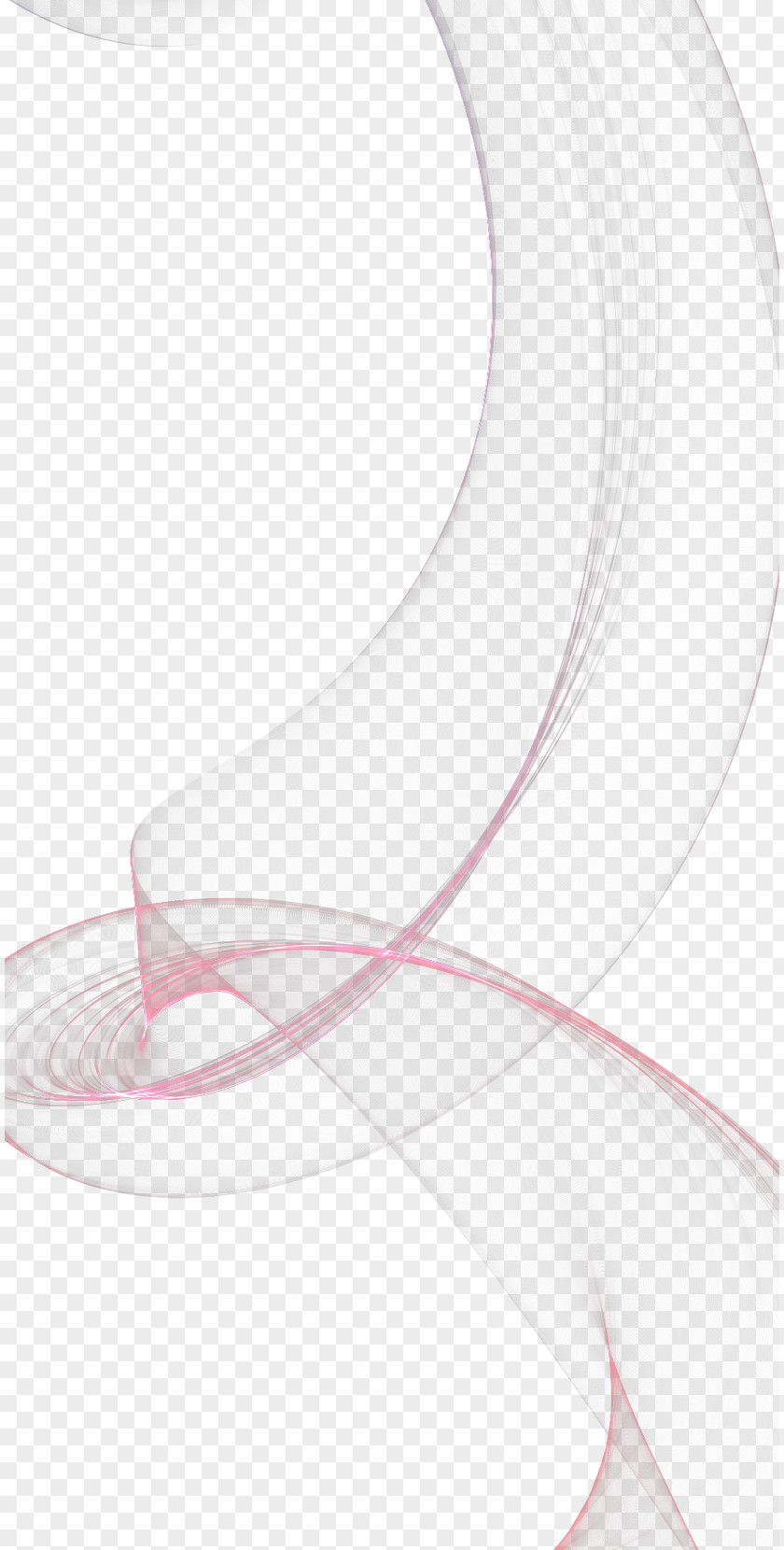 Ethereal Ribbon Neck PNG