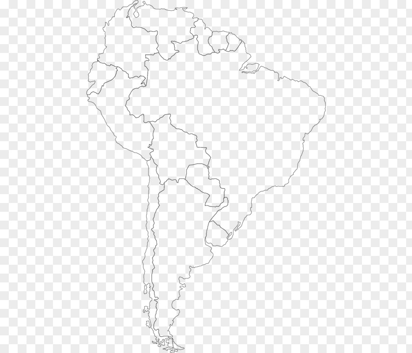 United States South America Latin Map Clip Art PNG