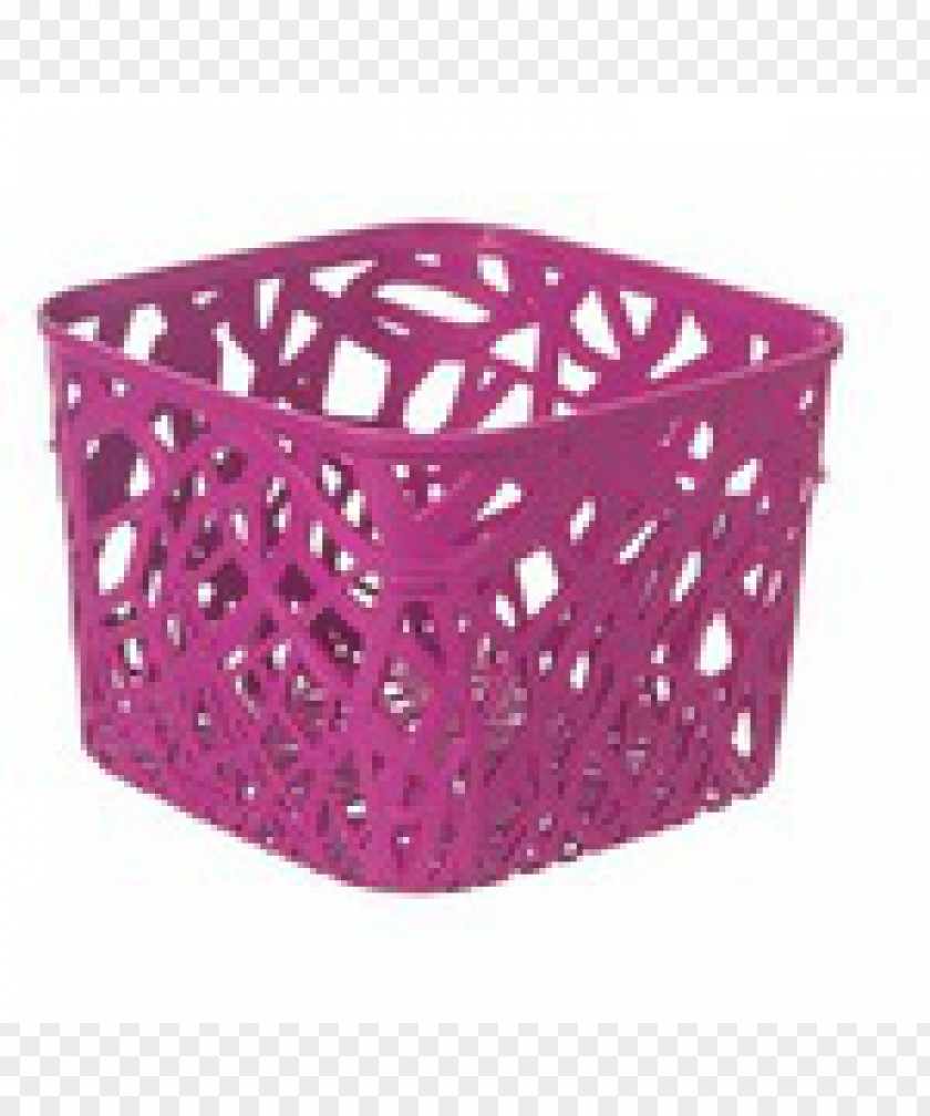 Basket Plastic Pink Color Lid PNG