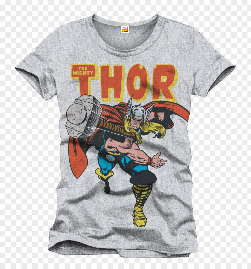 T-shirt Thor Iron Man Spider-Man Captain America PNG