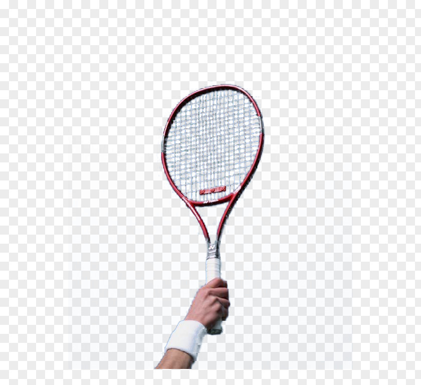 Red Tennis Racket Strings Table PNG