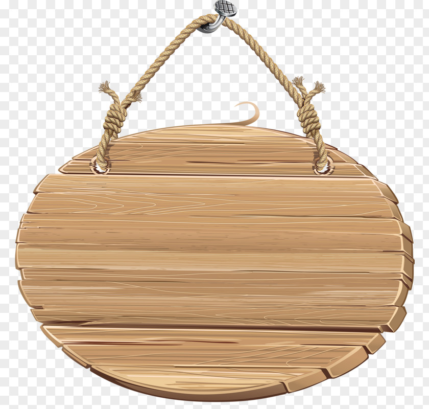 Wood Board Label Clip Art PNG