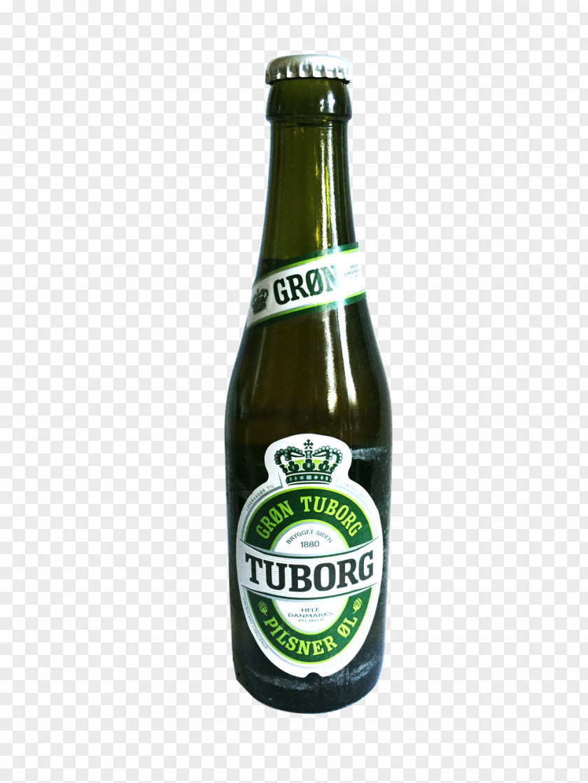 Beer Bottle Tuborg Brewery Glass PNG