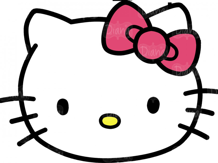 Hello Kitty Logo Kitten Clip Art PNG
