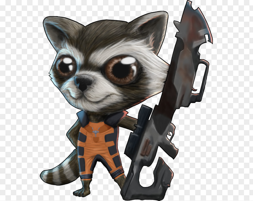 Rocket Raccoon Baby Groot Dog PNG