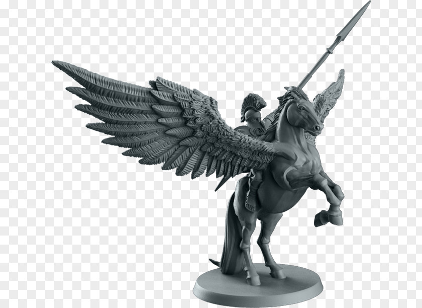 Stretch Bellerophon Pegasus Greek Mythology Pantheon Sculpture PNG