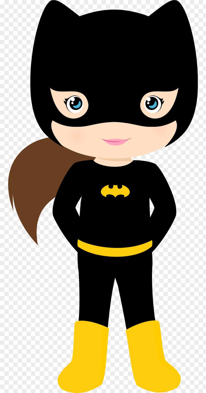 Superhero Batgirl Catwoman Batman Clip Art PNG