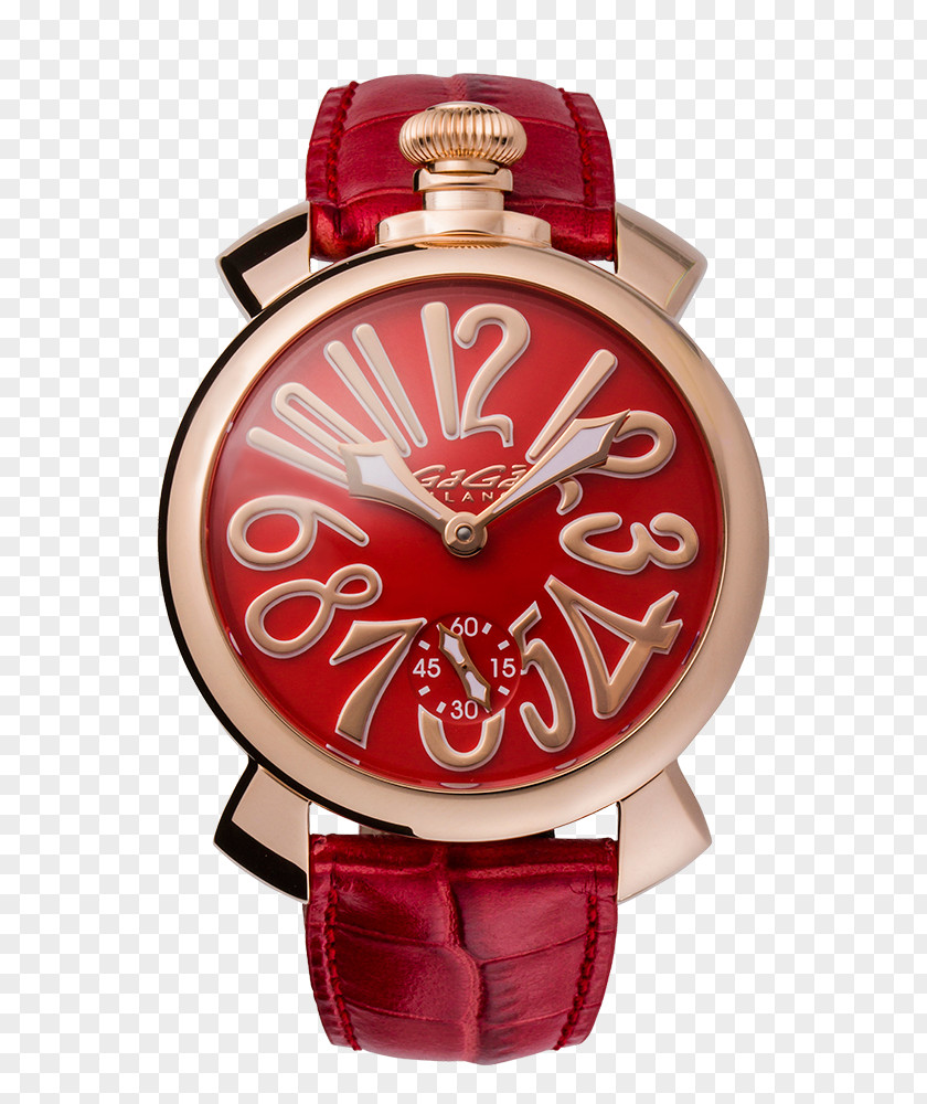 Watch GaGà Milano Clock Strap Swiss Made PNG