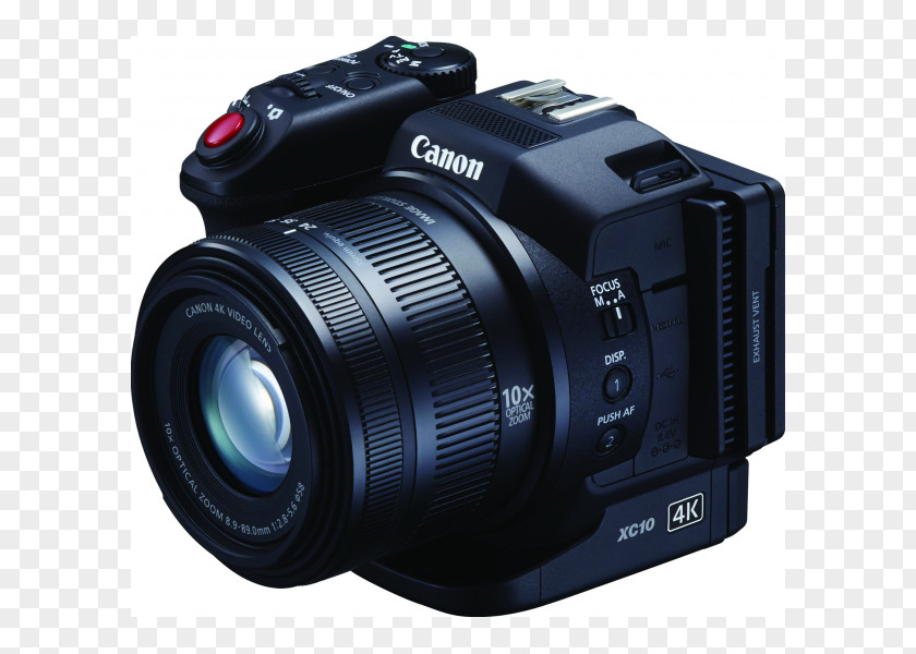 Camera Canon XC10 Camcorder 4K Resolution PNG
