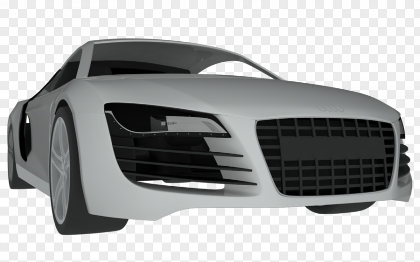 Car Audi R8 Bumper Automotive Design PNG