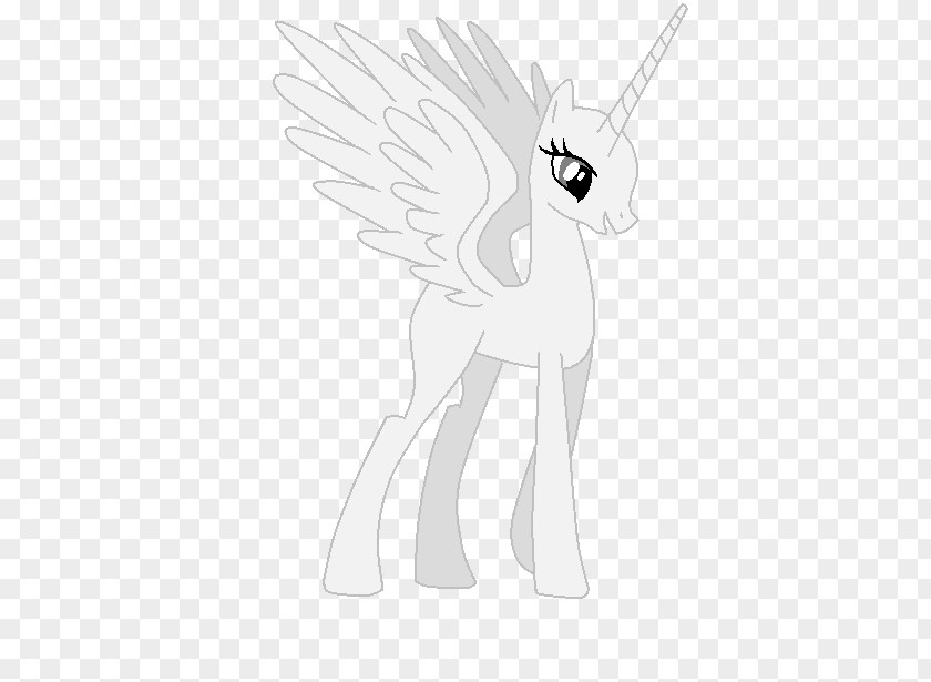 Horse White Legendary Creature Supernatural Tail PNG