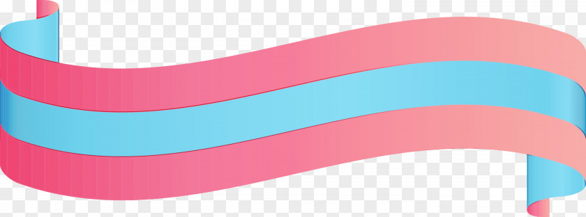 Pink Turquoise Line Headband Magenta PNG
