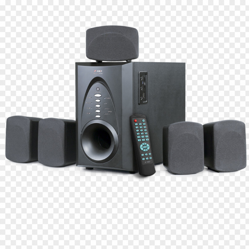 System 5.1 Surround Sound Loudspeaker Computer Speakers Home Audio PNG