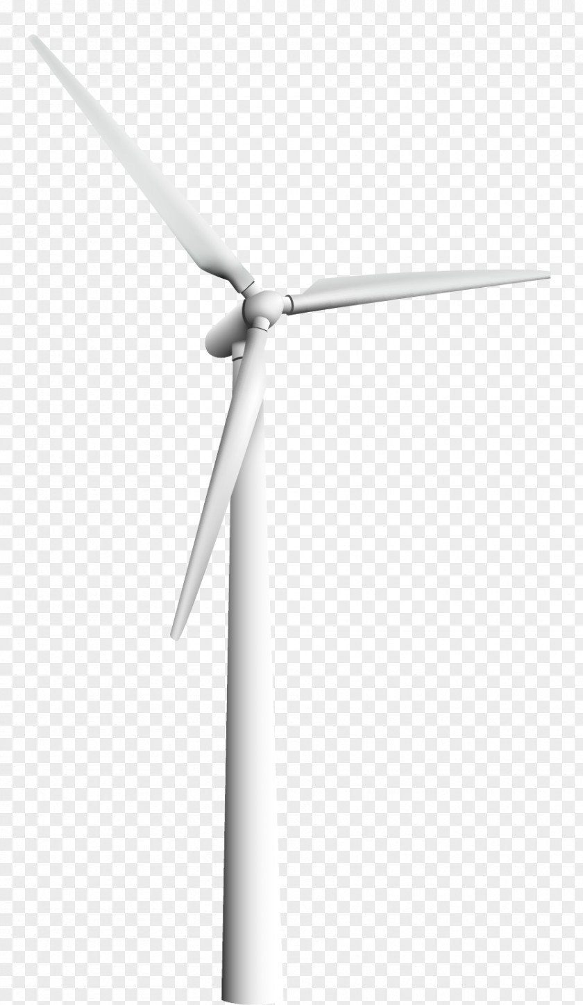 Vector White Windmill Power Wind Turbine Black And Energy PNG