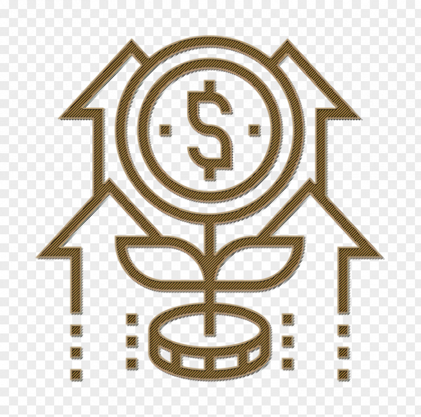 Crowdfunding Icon Growth Money PNG
