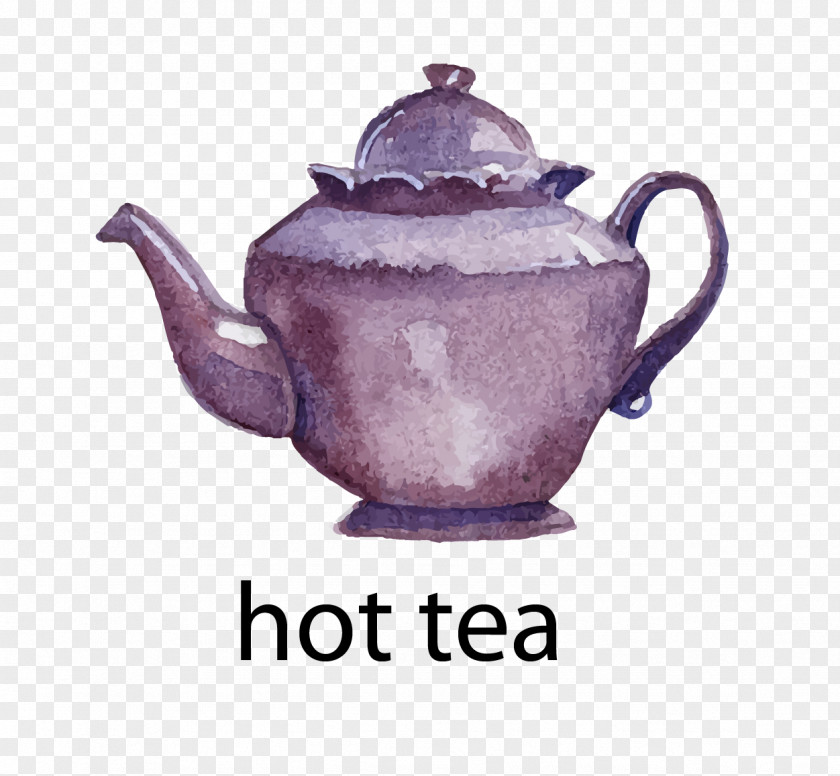 Kettle Teapot Drink Ceramic PNG