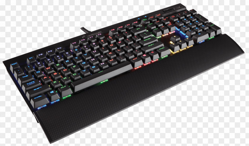 Keyboard Computer Gaming Keypad Backlight RGB Color Model Keycap PNG