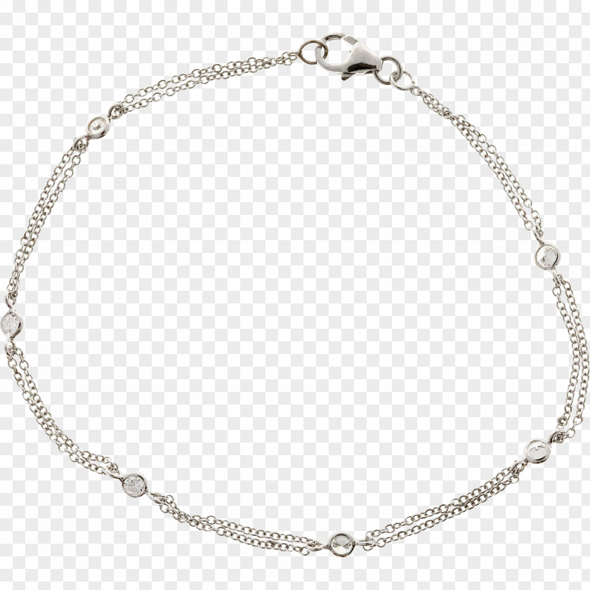 Necklace Bracelet Anklet Silver Jewellery PNG