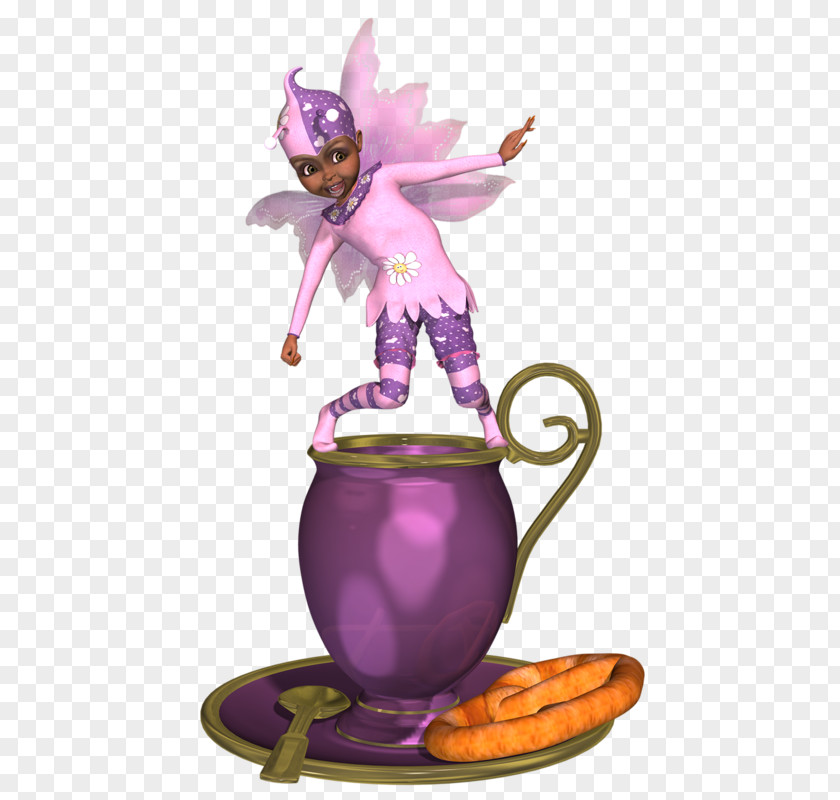 Purple Fairy SeniorenNet Illustration PNG