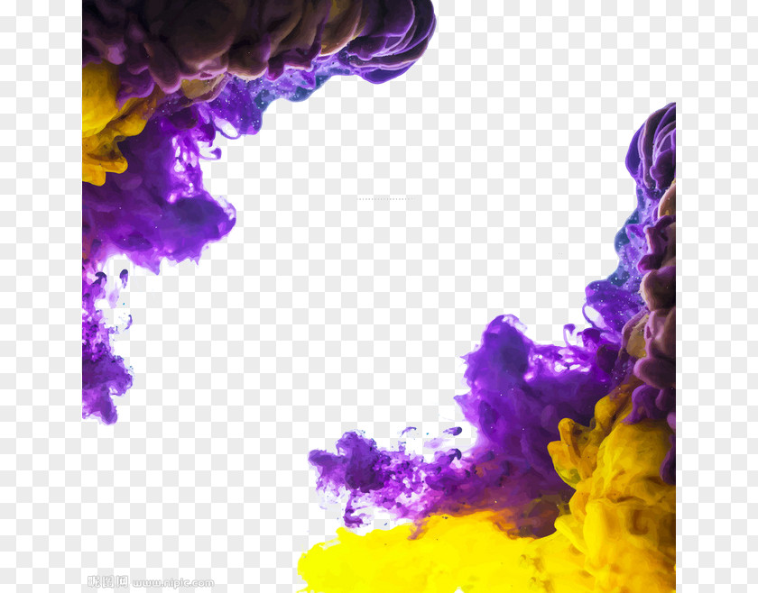 Purple Smoke PNG smoke, purple and yellow liquid clipart PNG